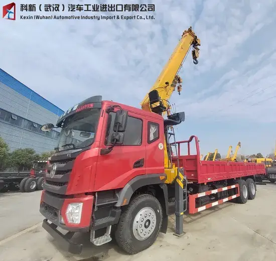 Giàn nâng công nghiệp kết hợp trên xe tải với cánh tay xoay 360 độ hình ảnh 1-description
