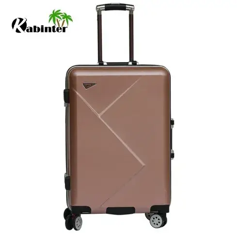 Vali khung zip chất lượng cao từ nhà máy Trung Quốc, vật liệu ABS+PC chống trầy xước với bánh xe xoay tiện lợi hình ảnh 1-description
