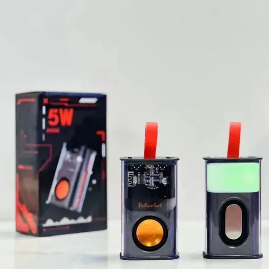 Loa Di Động Không Dây Sooppow Hrd-B401 Màu Sáng Trong Suốt Cho Các Hoạt Động Du Lịch Ngoài Trời và Cắm Trại hình ảnh 1-description