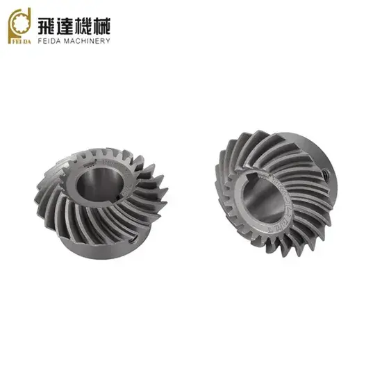 Gia công tùy chỉnh CNC: Sản xuất tại nhà máy với độ chính xác cao và hiệu suất cao cho bánh răng chéo xoắn thép hình ảnh 1-description