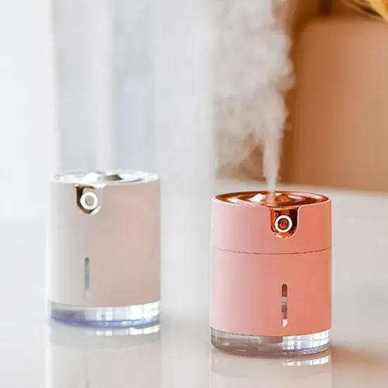 Máy tạo ẩm di động có khả năng sạc lại và phun sương siêu âm, tạo không gian mát rượi hình ảnh 1-description