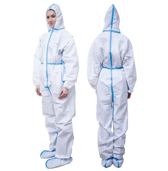 Đồ bảo hộ dùng một lần Type5&6 với công nghệ may bằng băng dính hình ảnh 1-description