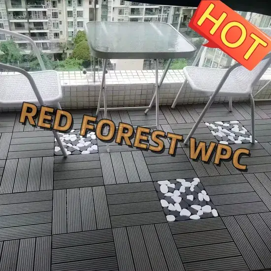 Sàn WPC có khả năng chống cháy và chống thấm, lắp đặt thuận tiện hình ảnh 1-description