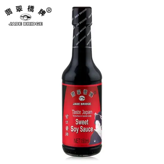 Chai 150ml - Gia vị tự nhiên đa năng dành cho ẩm thực châu Á - Nước tương ngọt Jade Bridge hình ảnh 1-description