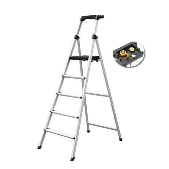 Thang hộ gia đình nhôm mở rộng, thang bước và khay làm việc từ nhà cung cấp Trung Quốc hình ảnh 1-description
