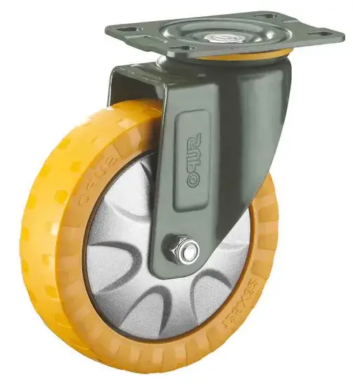 Bánh xe PU/PP chất lượng cao phù hợp với việc vận chuyển và di chuyển máy móc nặng hình ảnh 1-description
