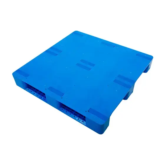 Đỡ lưu trữ Pallet nhựa HDPE chống trượt kích thước 1100X1100X150 có thể xếp chồng, sản xuất theo công nghệ Euro Pallet từ Trung Quốc hình ảnh 1-description