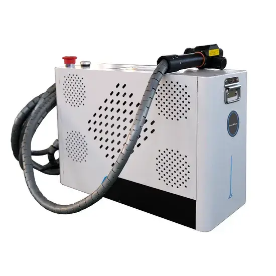 2024 Súng làm sạch kim loại bằng công nghệ laser / Máy laser di động loại bỏ gỉ sét hiệu quả hình ảnh 1-description