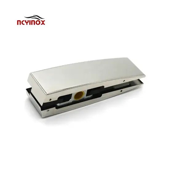 Phụ kiện patch hợp kim kẽm bằng thép không gỉ cho cửa kính không khung - Cung cấp chất lượng và độ bền cao hình ảnh 1-description