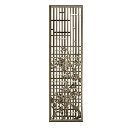 Màn chắn gỗ chất lượng cao, thiết kế gấp gọn phòng khách và khách sạn, kích thước 250cm x 190cm - sản phẩm vách ngăn phân chia hình ảnh 1-description