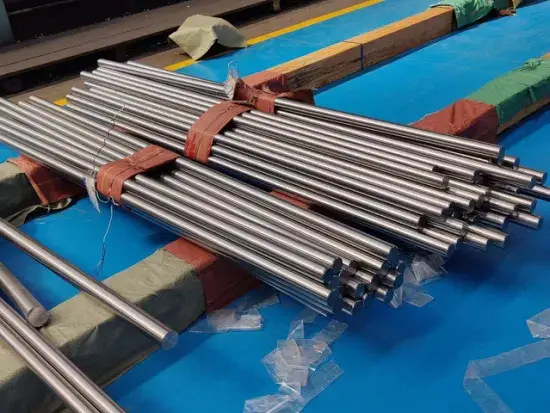 Thanh tròn titan theo tiêu chuẩn ASTM B348, đạt các tiêu chuẩn Gr1, Gr2, Gr5, Gr23 và Gr9 hình ảnh 1-description