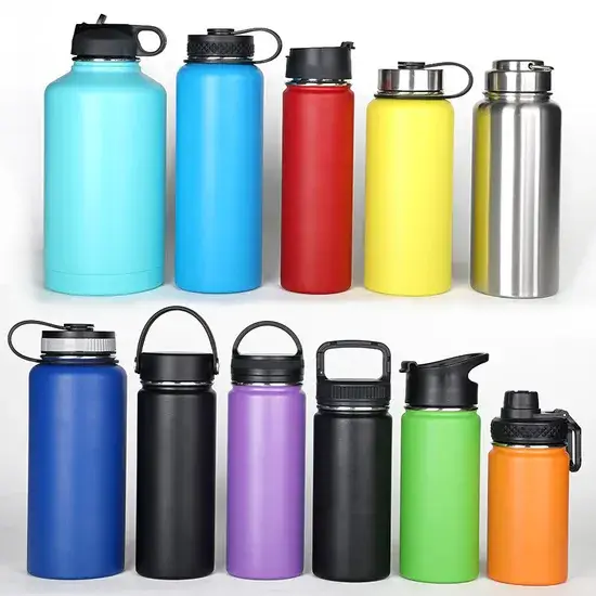 Bình giữ nhiệt inox không gỉ 18/8 với thiết kế logo cá nhân, phù hợp cho cả du lịch và ô tô hình ảnh 1-description