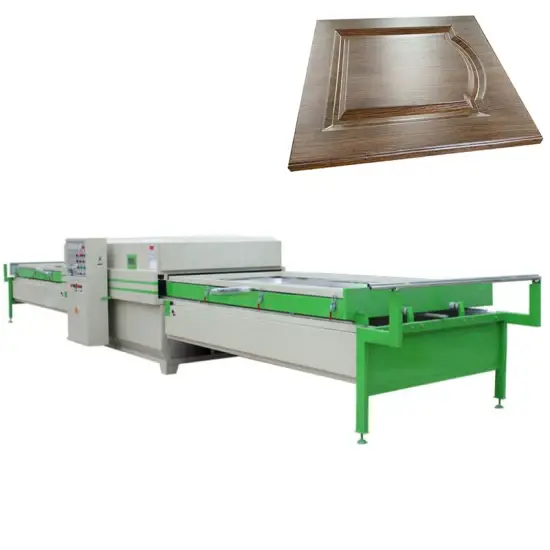 Máy ép laminate chân không chuyên dùng cho ngành mộc, máy ép phim nhiệt và máy ép màng chân không nóng hình ảnh 1-description