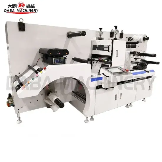 Máy cắt và cuốn nhãn tròn với hiệu suất tối đa sử dụng động cơ servo hình ảnh 1-description