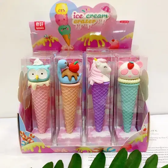 Cục tẩy hình thú đáng yêu - Phụ kiện học tập hấp dẫn, quà tặng học sinh hình ảnh 1-description