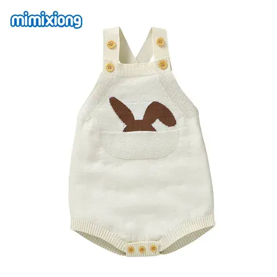 Thời trang cho trẻ em Mimixiong dành cho ngày lễ Phục Sinh, gồm yếm cho trẻ sơ sinh, trang phục cho bé mới sinh, và quần áo mềm mại cho bé hình ảnh 1-description