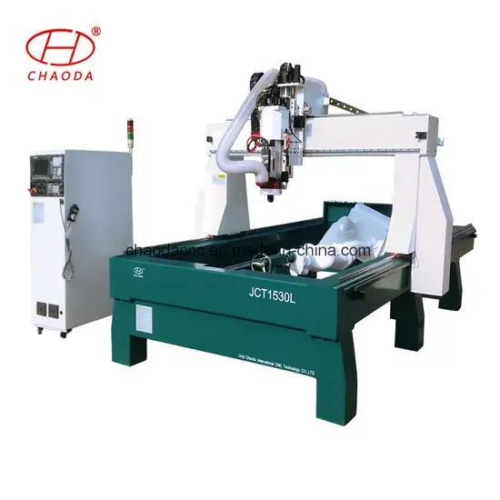 Điêu khắc gỗ bằng công nghệ máy phay CNC servo tiên tiến hình ảnh 1-description