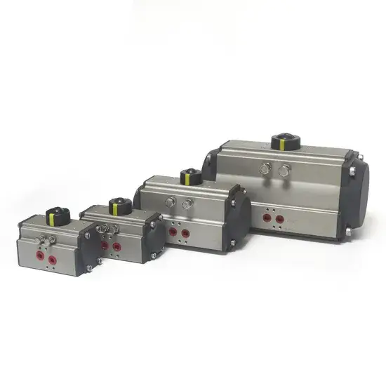 Bộ truyền động khí nén Alpha Rotary R&P cho việc quản lý lưu lượng không khí hình ảnh 1-description