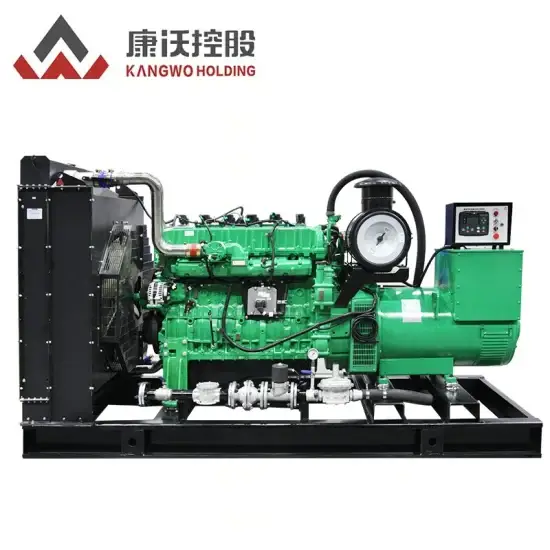 60kw-600kw Bộ phát điện khí tự nhiên Làm mát bằng nước cho nhà máy điện - 60Hz hình ảnh 1-description