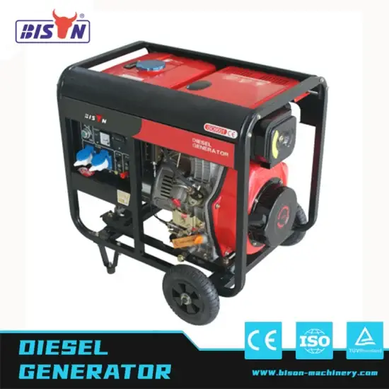 Động cơ diesel Bison 9 HP 4.2kVA - Bộ phát điện 4000 Watt 4kw nhỏ gọn hình ảnh 1-description
