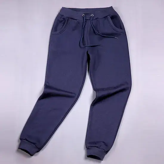 Quần nam dệt kim Harem xếp chồng, logo tùy chỉnh, chất liệu cotton cao cấp hình ảnh 1-description
