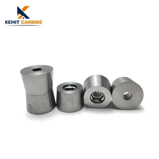 Khuôn polycrystalline kéo nguội chất lượng cao với sự bảo vệ chống mài mòn từ carbide tungsten đã được xi măng hóa hình ảnh 1-description