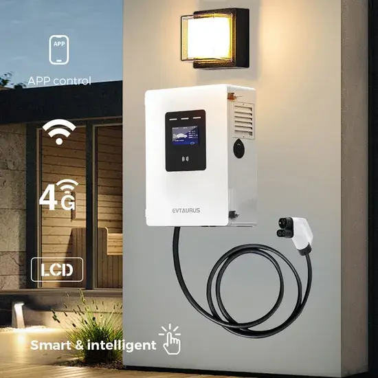 Trạm Sạc Nhanh 30kw Cho Thương Mại Gắn Tường - Sản Phẩm Được Ưa Chuộng hình ảnh 1-description