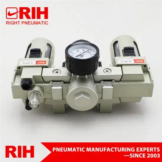 Thiết Bị Pneumatic Frl AC4000-04: Bộ Lọc Điều Chỉnh Bôi Trơn Không Khí Đơn Vị Xử Lý Nguồn Không Khí hình ảnh 1-description