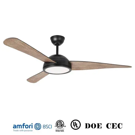 Thêm Sức Sống Cho Phòng Khách với 52 Quạt Trần Điều Khiển Từ Xa và Đèn LED Hiện Đại hình ảnh 1-description