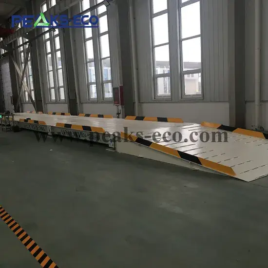 Cân sàn điện tử tải trọng 120 tấn, hệ thống cân tự động, cấu trúc thép carbon, ramp tích hợp và bề mặt làm bằng thép không gỉ hình ảnh 1-description