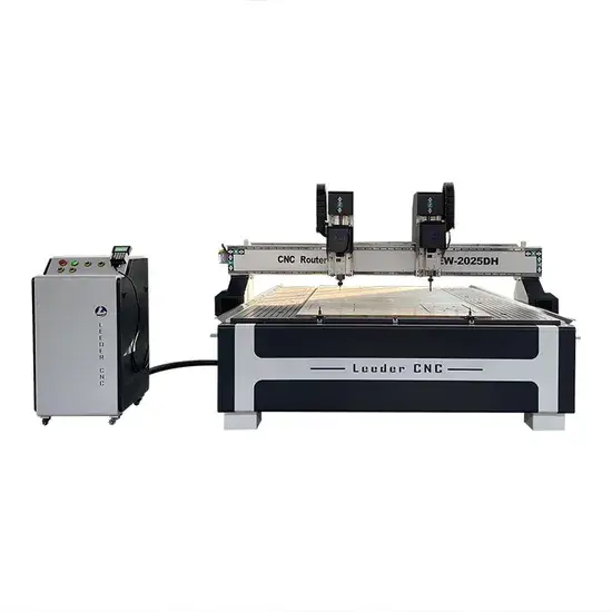 Máy cắt gỗ CNC MDF hai trục đôi 1325 - Phù hợp cho tủ bếp, tủ quần áo và nội thất hình ảnh 1-description