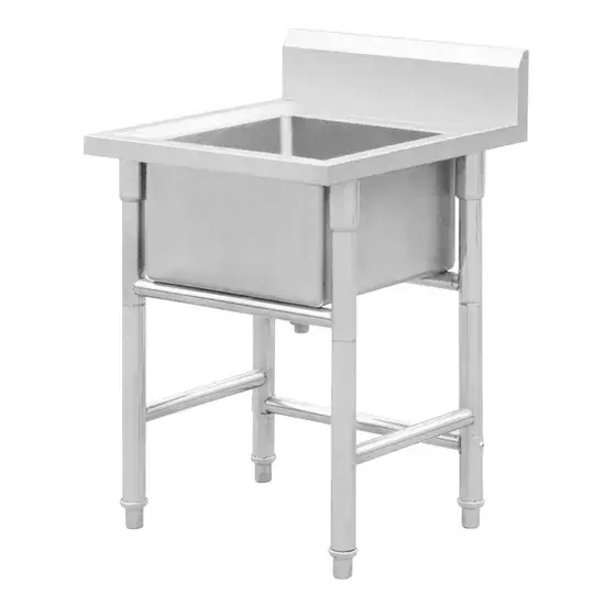Bồn rửa đôi thép không gỉ công nghiệp - Sản phẩm chất lượng cao cho đầu bếp chuyên nghiệp, thiết kế bền bỉ và dễ bảo trì hình ảnh 1-description