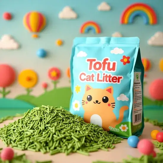 Nhà Máy Bán Buôn Cát Vệ Sinh Tofu Tự Nhiên Cho Mèo, Không Bụi, Tụ Lại Mạnh Mẽ, Thân Thiện Môi Trường hình ảnh 1-description