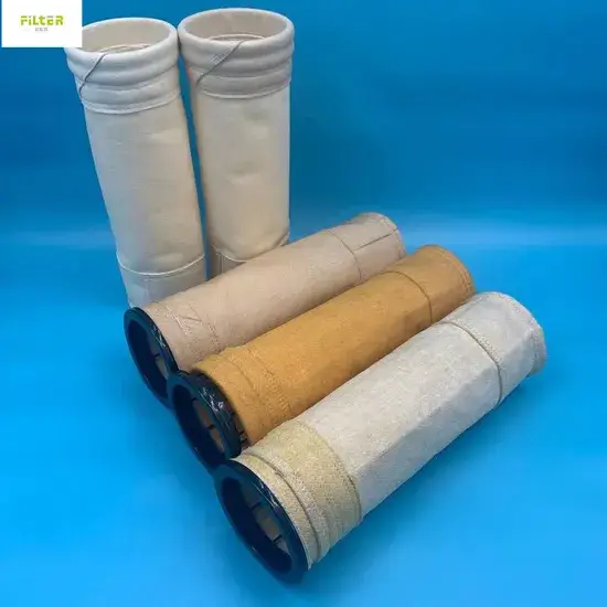 Túi lọc Polyphenylene Sulfide (PPS) chất lượng cao cho ngành sản xuất xi măng, điện, và thép hình ảnh 1-description