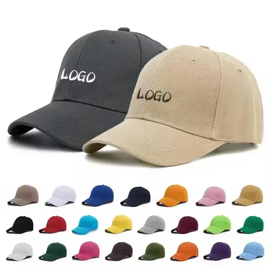 Nón thể thao dành cho người lớn, được tùy chỉnh logo từ vải 100% cotton hình ảnh 1-description