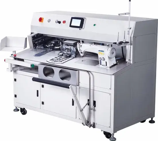 Máy may tự động để gắn túi vào áo sơ mi và quần jean nỉ hình ảnh 1-description