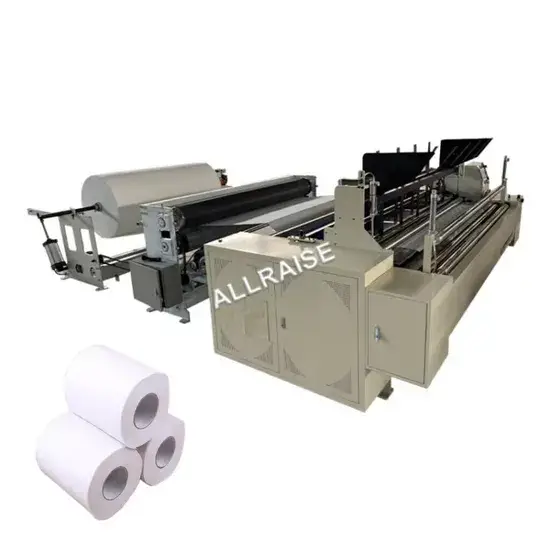 Cuộn giấy vệ sinh được sản xuất tự động với dây chuyền hoàn toàn mới hình ảnh 1-description