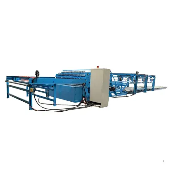Máy hàn lưới tự động sử dụng khí nén cho việc gia cường thép hình ảnh 1-description