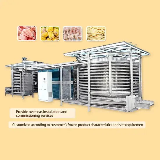 Máy đông lạnh TCA tầng sôi tự động: Giải pháp đông nhanh chất lượng cao với công nghệ đường hầm cryogenic hình ảnh 1-description