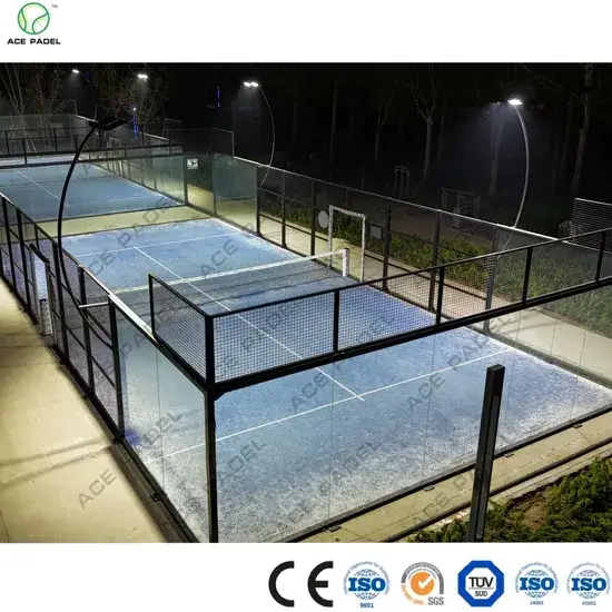Thiết kế sân tennis paddle ngoại trời đa dạng màu sắc tùy chỉnh - Ace Padel Trung Quốc hình ảnh 1-description