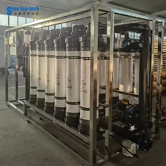 Thiết bị xử lý nước siêu vi UF Tph công nghiệp 20 - Giải pháp hiệu quả cho sản xuất hình ảnh 1-description