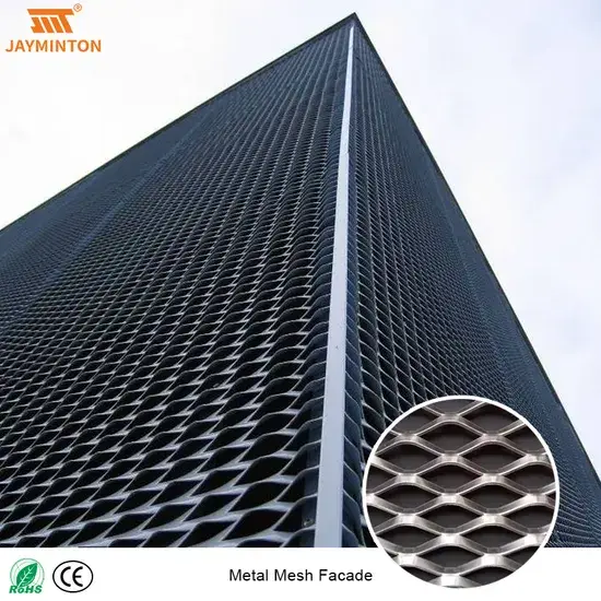 Mặt tiền tấm tường lưới kim loại nhôm - Giải pháp xây dựng độc đáo hình ảnh 1-description