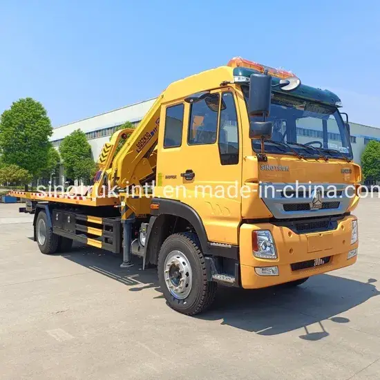 Xe cứu hộ đường bộ Sinotruk HOWO 4X2, tải trọng 3-6ton, nền tảng mạnh mẽ hình ảnh 1-description