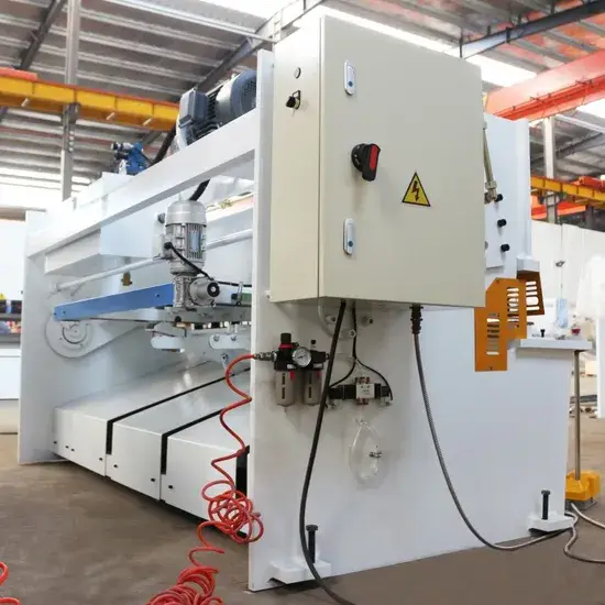 Máy cắt tấm thép Harsle QC12K với công nghệ đòn bẩy hiện đại hình ảnh 1-description