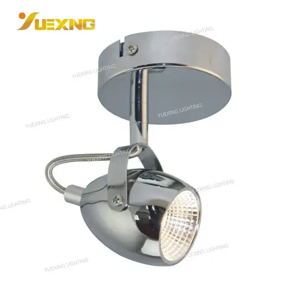 Đèn chiếu sáng sân khấu tròn LED COB 5W gắn bề mặt nhôm - Lựa chọn sáng tạo cho không gian trong nhà hình ảnh 1-description