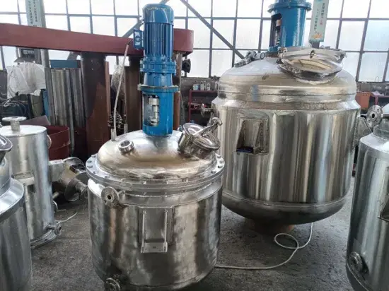 Nồi phản ứng công nghiệp thép không gỉ, bồn khuấy liên tục, mua máy phản ứng hóa học hình ảnh 1-description