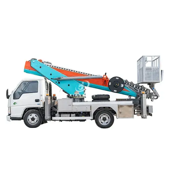 Xe Nâng Boom 20m Cách Điện, Xe Tải Thùng Đa Năng: Nền Tảng Công Việc Trên Không 25m hình ảnh 1-description