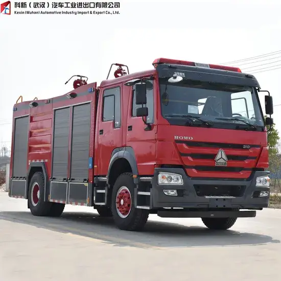 Xe cứu hỏa HOWO bồn nước 4*2 - Giải pháp chữa cháy hiệu quả hình ảnh 1-description