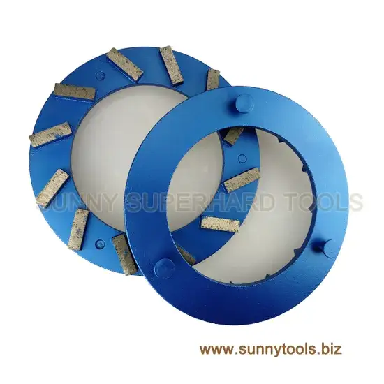 Đĩa mài kim cương 240mm sử dụng cho máy mài Klindex trên sàn bê tông hình ảnh 1-description