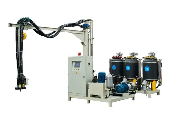Thiết bị foam tự động sử dụng cyclopentane tạo bọt với độ dẫn nhiệt thấp CE hình ảnh 1-description